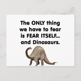 Rädda sig själv Dinosaurs 1 Vykort