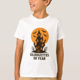 Rädda silhouettes - hemligt hus Halloween T Shirt
