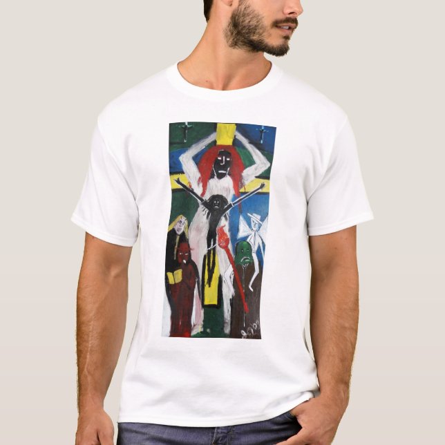 RÄDDA SOM DEN RÖDHÅRA JESUS TEE (Framsida)