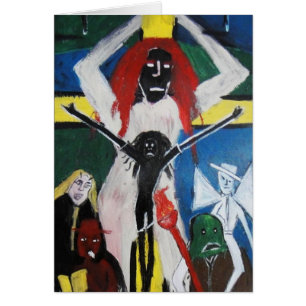 RÄDDA SOM RÖDHÅRIG JESUS HÄLSNINGSKORT