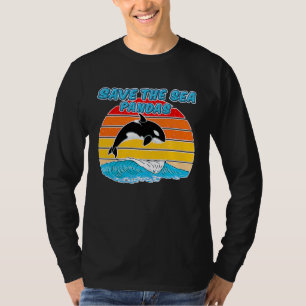 Rädda späckhuggare Späckhuggare Räddar Hav Panda M T Shirt
