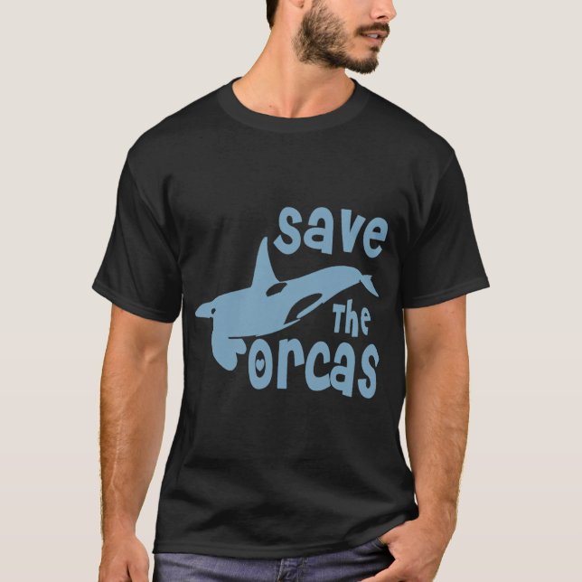 Rädda späckhuggarna t shirt (Framsida)