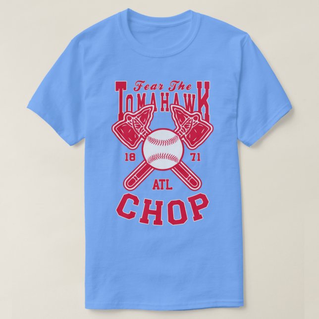 Rädda Tomahawk Chop 1871 T Shirt (Design framsida)