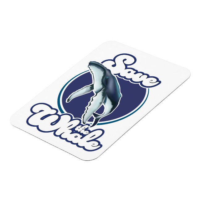 Rädda valen magnet (Vänstra Sidan)