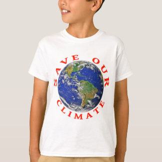 Rädda vår klimat med Jorden T Shirt