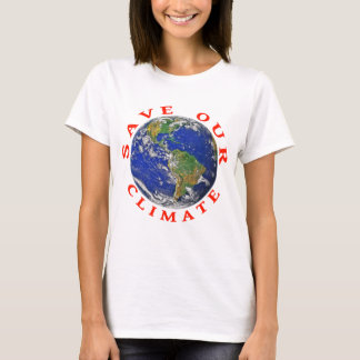 Rädda vår klimat med Jorden T Shirt