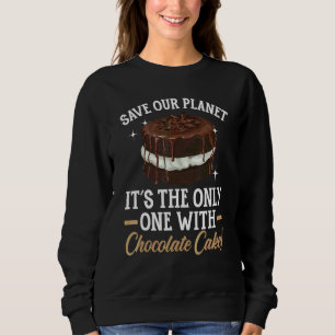 Rädda Vår Planet Den Är Den Enda Med Choklad C T Shirt