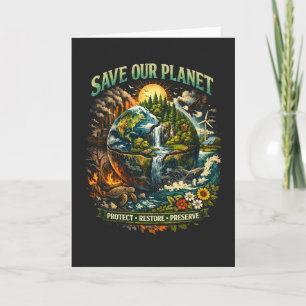 Rädda Vår Planet Helgkort