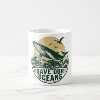 Rädda Våra Hav Miljövård Kaffemugg