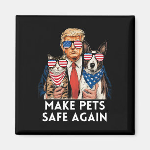 Rädda Våra Husdjur Röst På Trump Trump Vance Valet Magnet