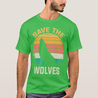 Rädda Vargarna Djurens Rättigheter Aktivist Presen T Shirt