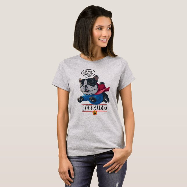 Räddad är min favoritras | Kvinnor T Shirt (Hel framsida)