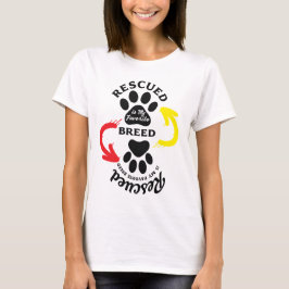 Räddad Är Min Favoritras – Minimal Petlover T Shirt