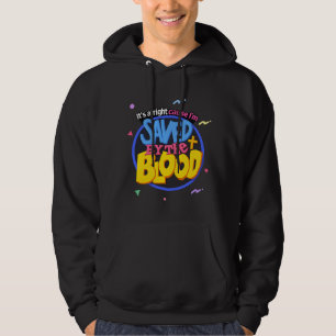 Räddad av blodet - Kristna Hoodie