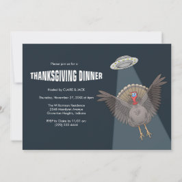 Räddad av utomjordingar före Thanksgiving-middagen Inbjudningar