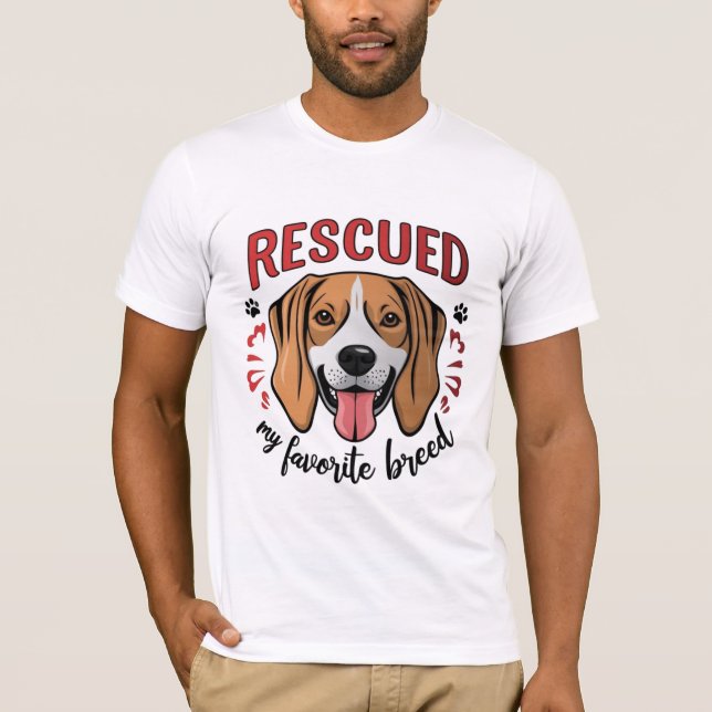 Räddad med Kärlek T Shirt (Framsida)