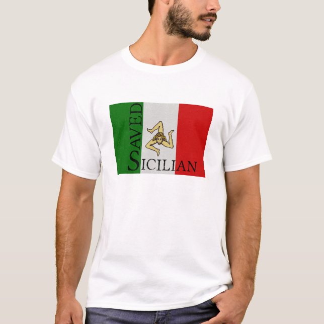 Räddad sicilianare t-shirt (Framsida)