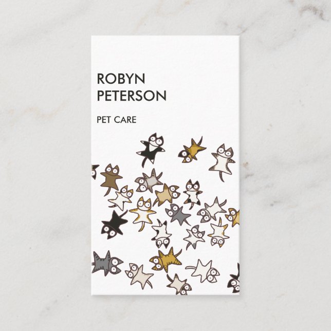 Raddakatter Visitkort (Framsida)