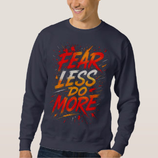 Räddare Mindre, Gör Mer T-shirt Lång Ärmad Tröja