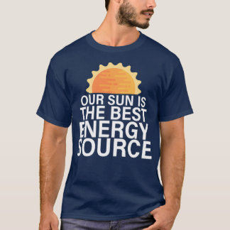 Räddat planeten solenergi t shirt