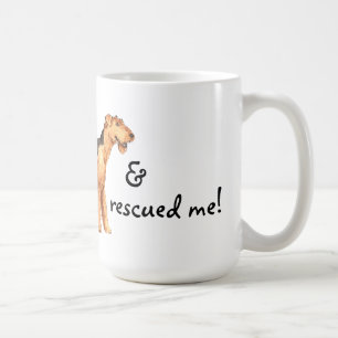 Rädding Airedale Kaffemugg
