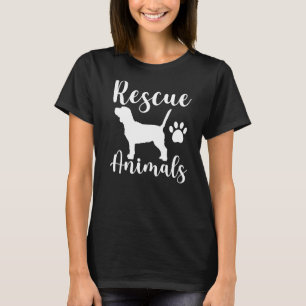 Rädding Animals Hund Rädding Pet Adoption T Shirt