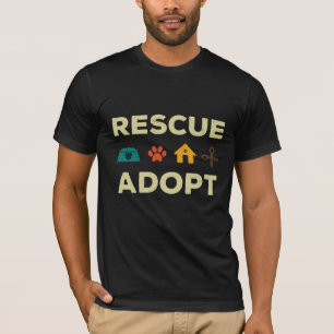 Rädding Anta skydd för sällskapsdjur T Shirt