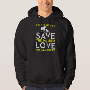Rädding av den felbehandlade Sparan för de skadade Hoodie
