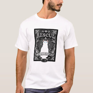 Rädding av  katt t shirt