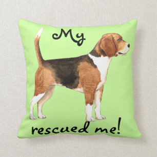 Rädding Beagle Kudde