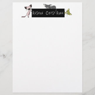 Rädding Cats Rule Letterhead