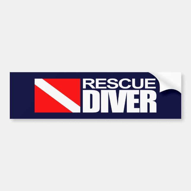 Rädding Diver 4-Bildekal Bildekal (Framsidan)