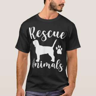 Rädding Djur, Hund, Rädding, adoption av sällskaps T Shirt