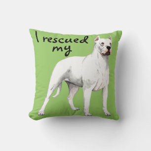 Rädding Dogo Argentino Kudde