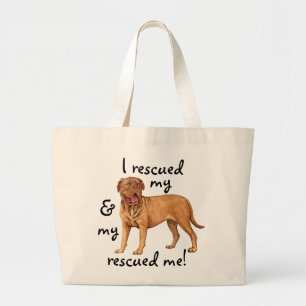 Rädding Dogue de Bordeaux Jumbo Tygkasse