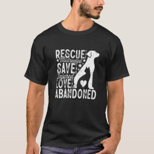 Rädding Felaktig Spara för de skadade Kärlek i Afr T Shirt