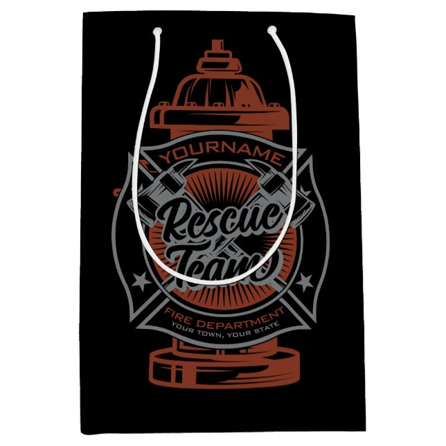 Rädding för brandbekämpning i NAMN, brandsläckare  (Framsidan)