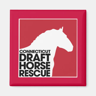 Rädding för Connecticut Draft Horse Magnet