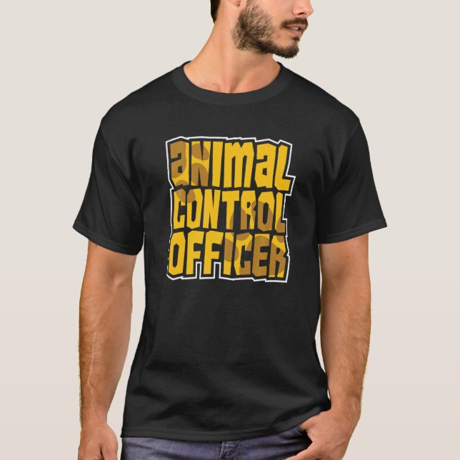 Rädding för djurkontroll 5 t shirt (Framsida)