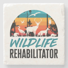 Rädding för rehabilitering av vilda djur stenunderlägg