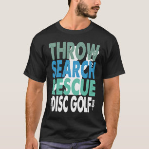 Rädding för snabbsökning - Golf Frisbee Golfing Qu T Shirt