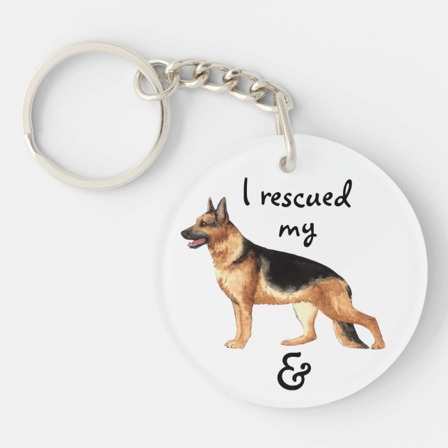 Rädding German Shepherd (Framsidan)