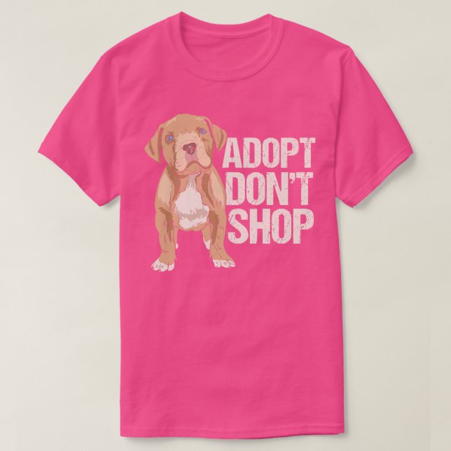 Rädding Gift för Adobes dont-Hund T Shirt (Design framsida)