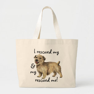 Rädding Glen of Imaal Terrier Large Tote Bag Jumbo Tygkasse
