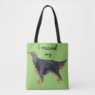 Rädding Gordon Setter Tygkasse