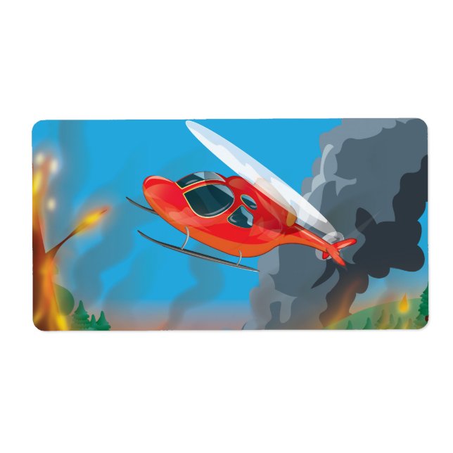 Rädding helikopter fraktsedel (Framsidan)