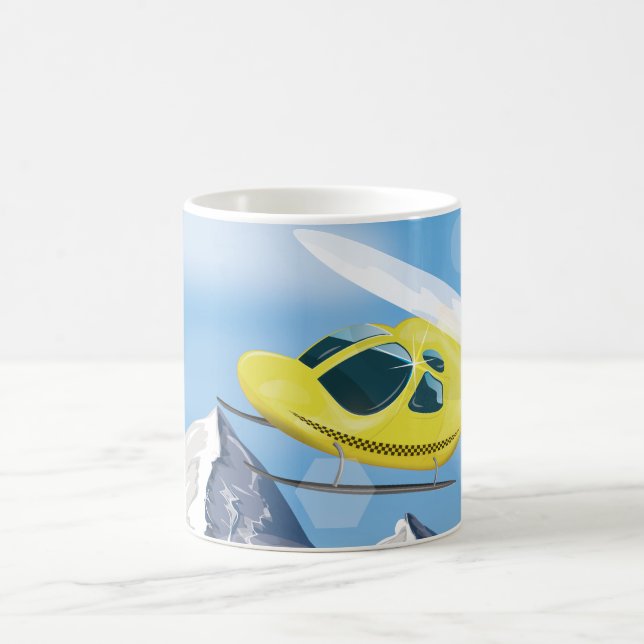 Rädding helikopter kaffemugg (Center)