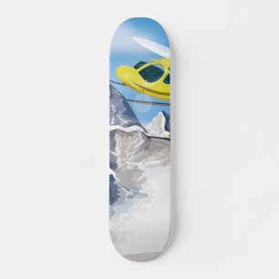 Rädding helikopter skateboard bräda 21,5 cm
