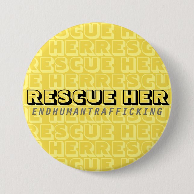 Rädding henne: Avsluta människohandel i Gult Knapp (Framsida)