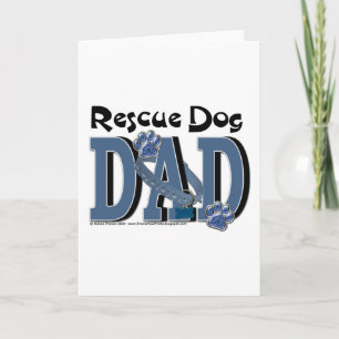 Rädding Hund PAPPA Kort
